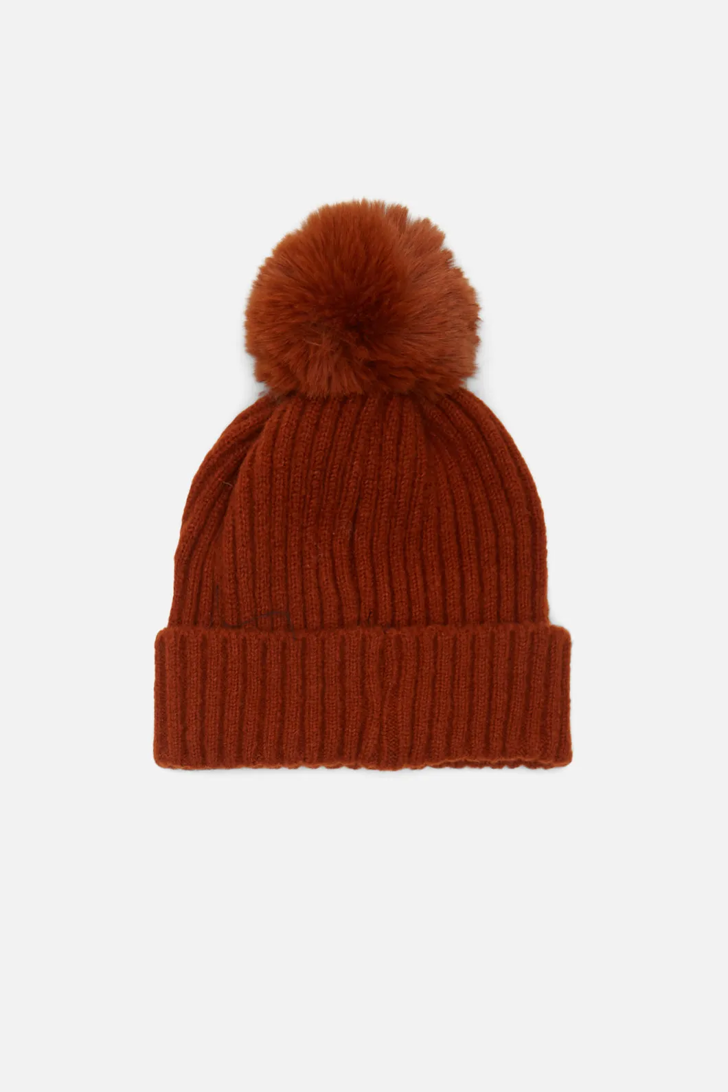 Rib Pom Beanie