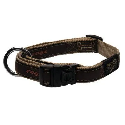 Rogz Beach Bum Collar - Bronze Bone 13" - 22" - SALE