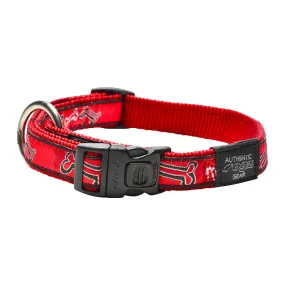 ROGZ RED BONE COLLAR - XL