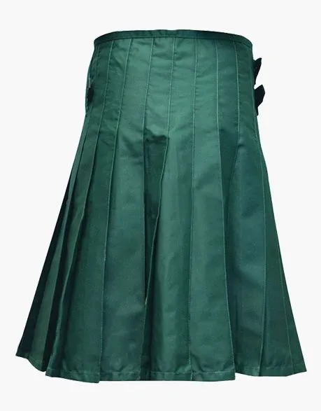 ROUGH EDGES ON A GREEN KILT