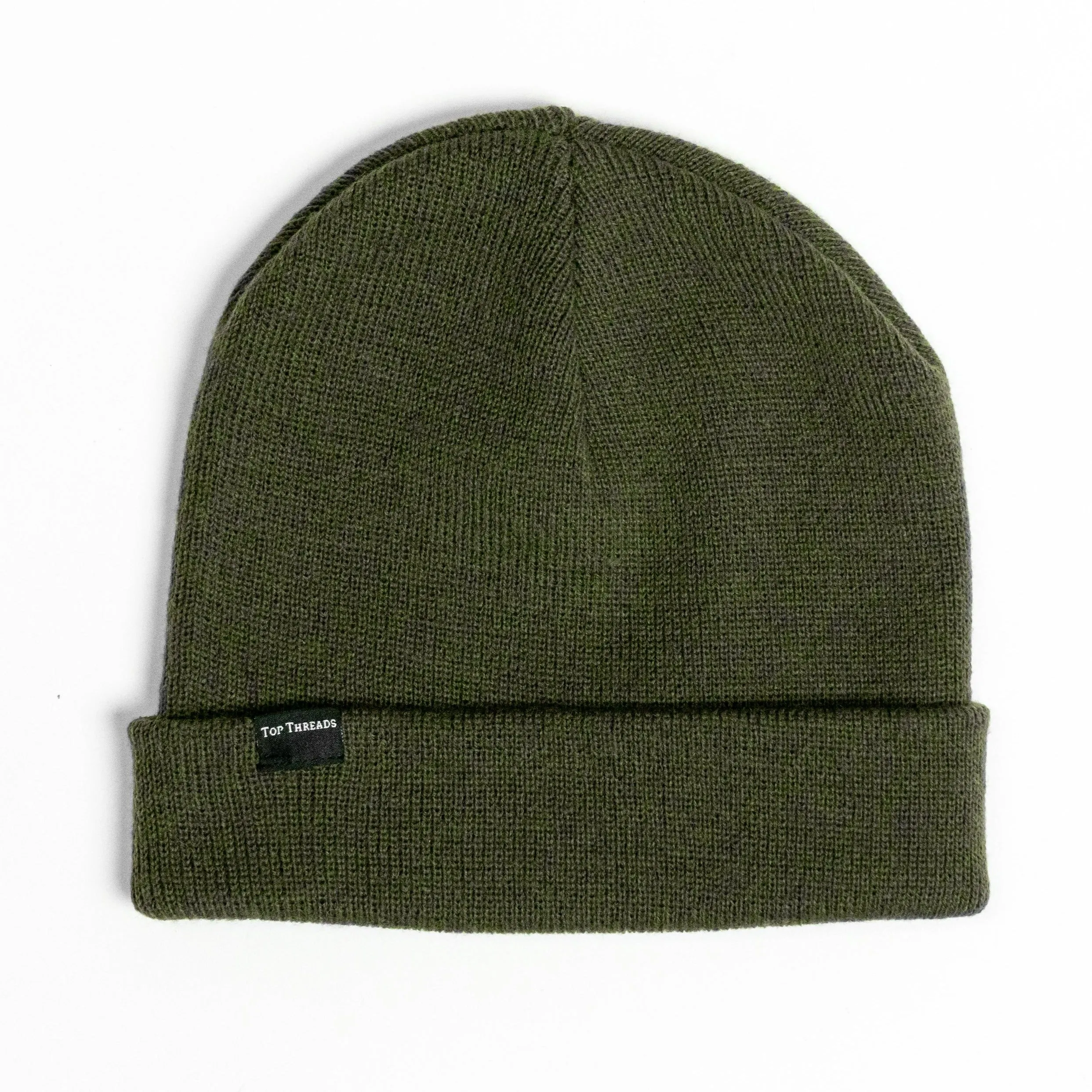 Shoreman Cuffed Beanie- Olive/Black