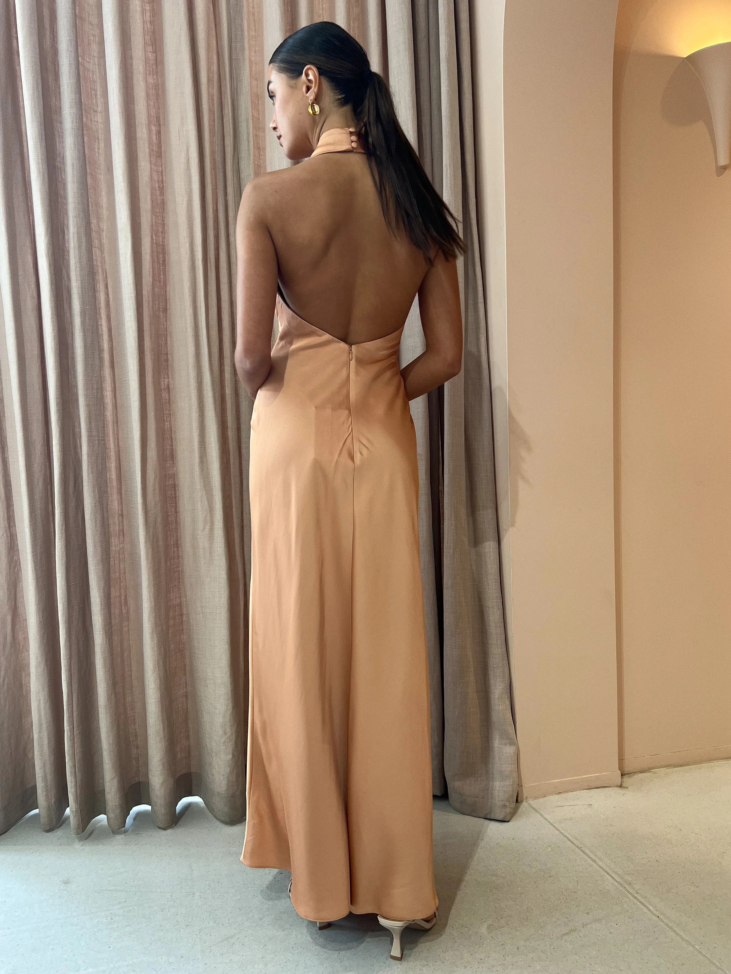 Significant Other Aida Dress in Caramel