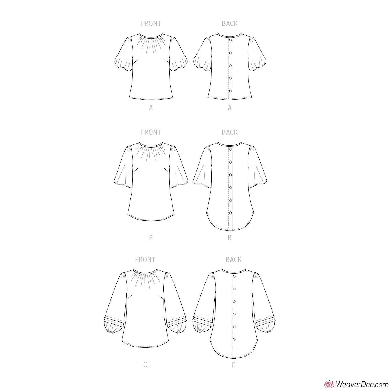 Simplicity Pattern S9547 Misses' Top & Tunic