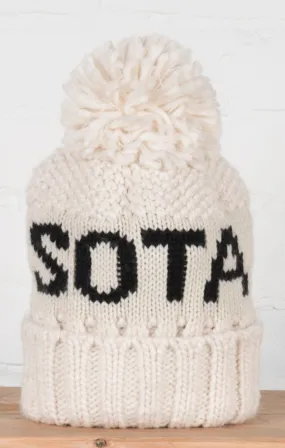 Sota' Cream Alpine Beanie