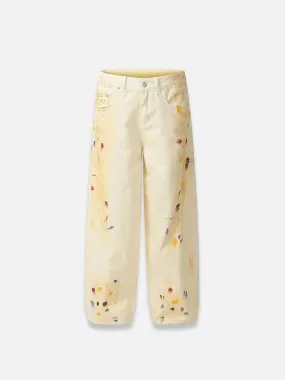 Splatter Paint Jeans