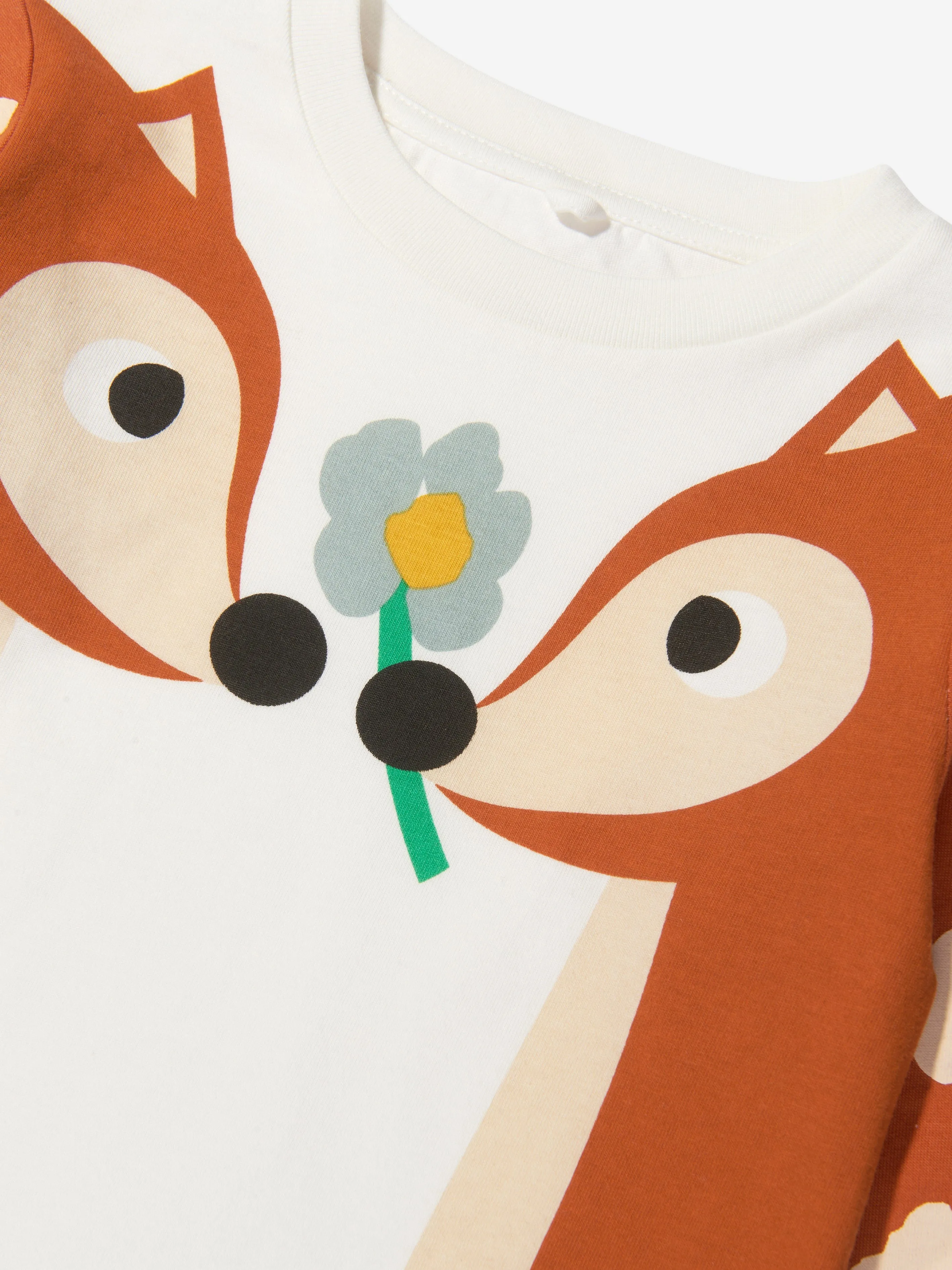 Stella McCartney Girls Long Sleeve Deer T-Shirt