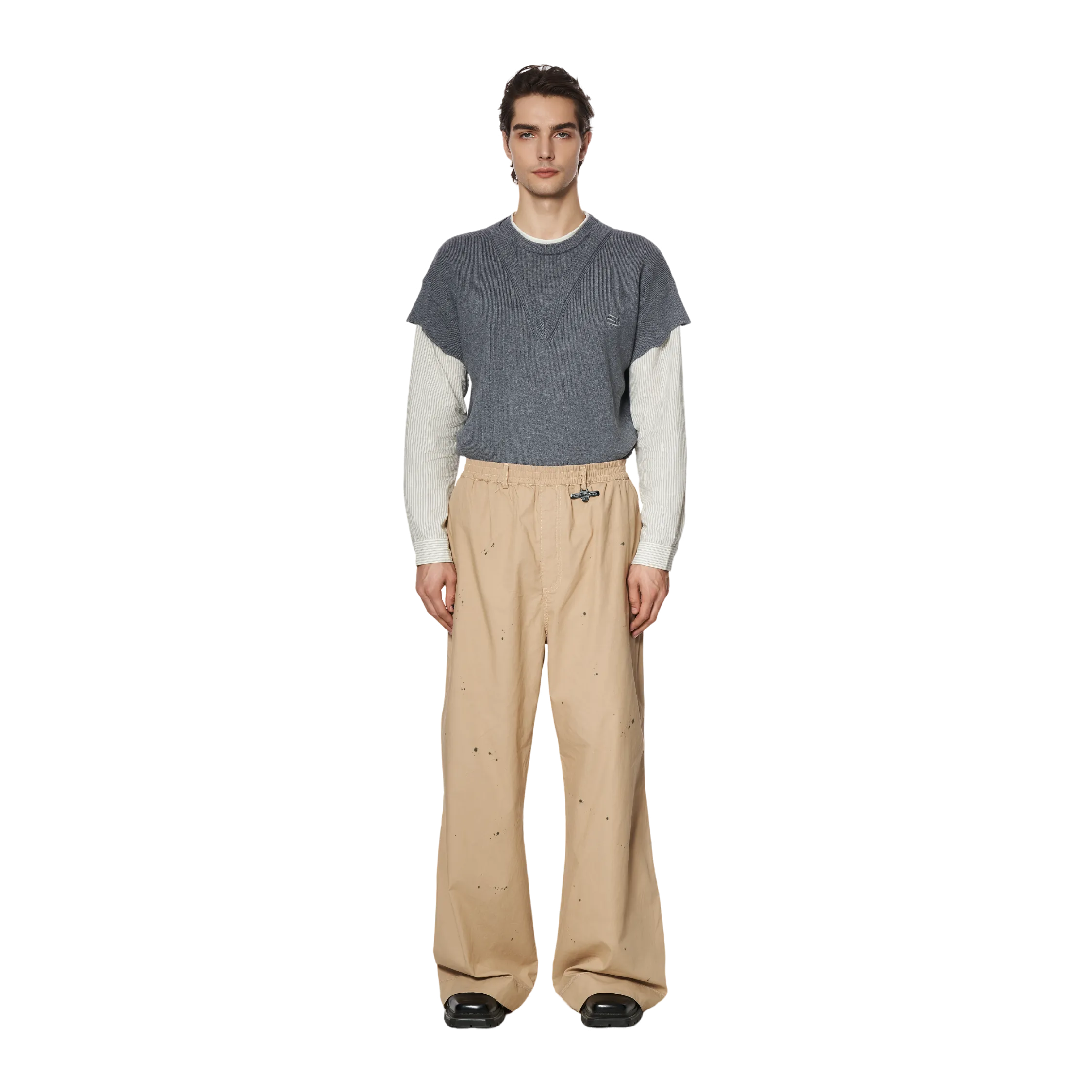 STITCHED TROUSERS