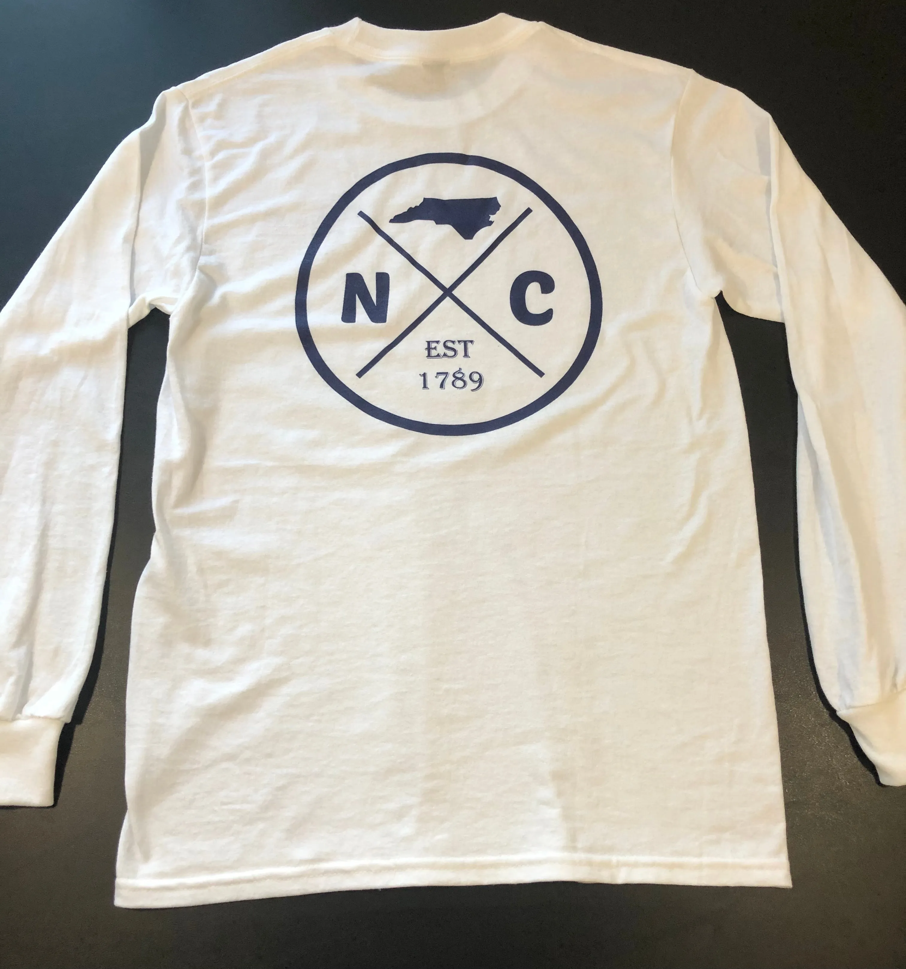 The Old North State - NC Circle Logo LS