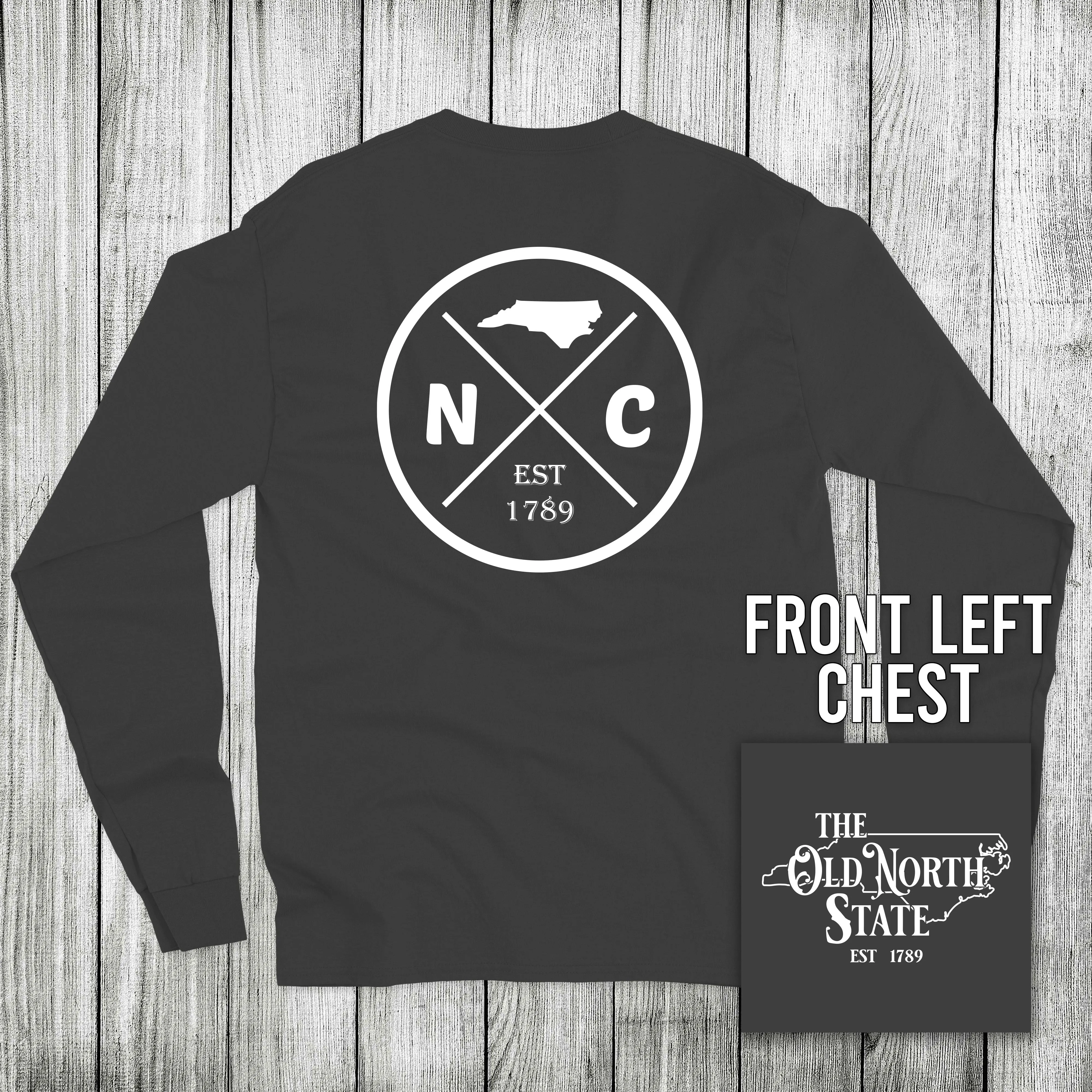 The Old North State - NC Circle Logo LS