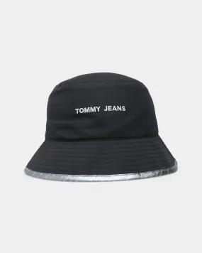 Tommy Hilfiger Women's TJW Item Bucket Hat Black