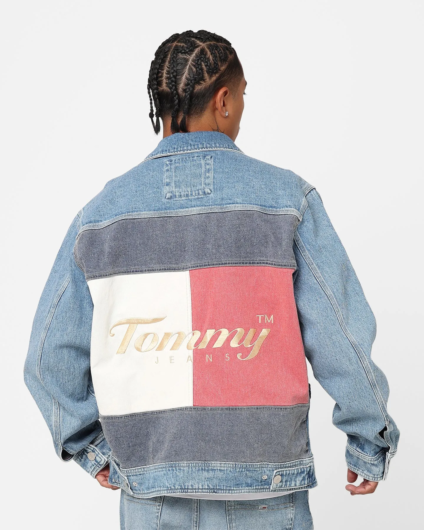 Tommy Jeans Archive Oversized Jacket Denim Light