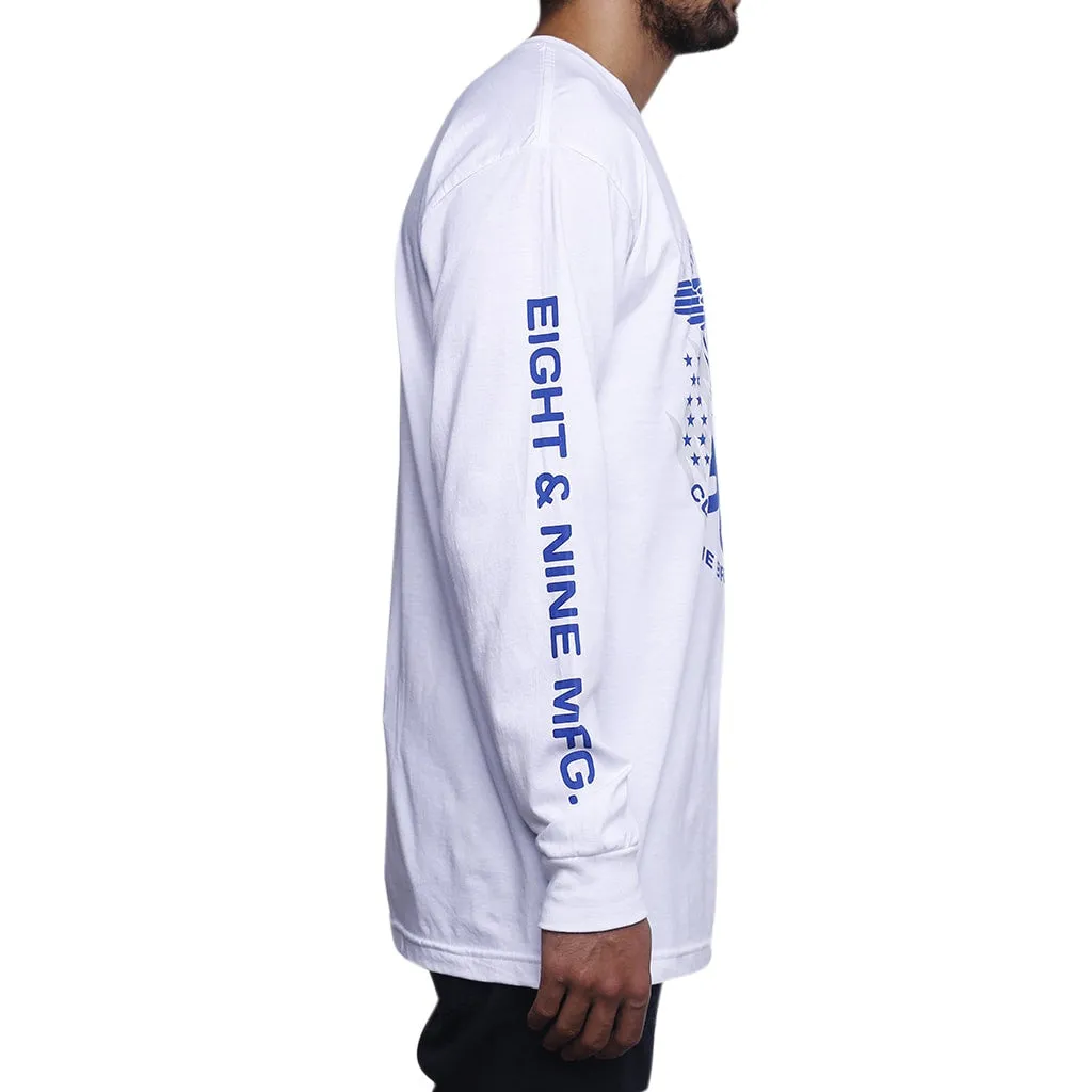 True Blue Shirt Winter Long Sleeve Tee L/S