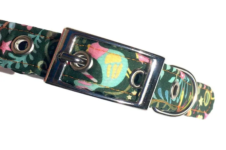 Twelve Days of Christmas - Liberty Print Dog Collar