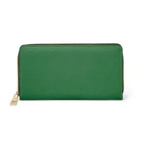 Uniquely You Womens Wallet - Zip Purse / Forest Green Purse