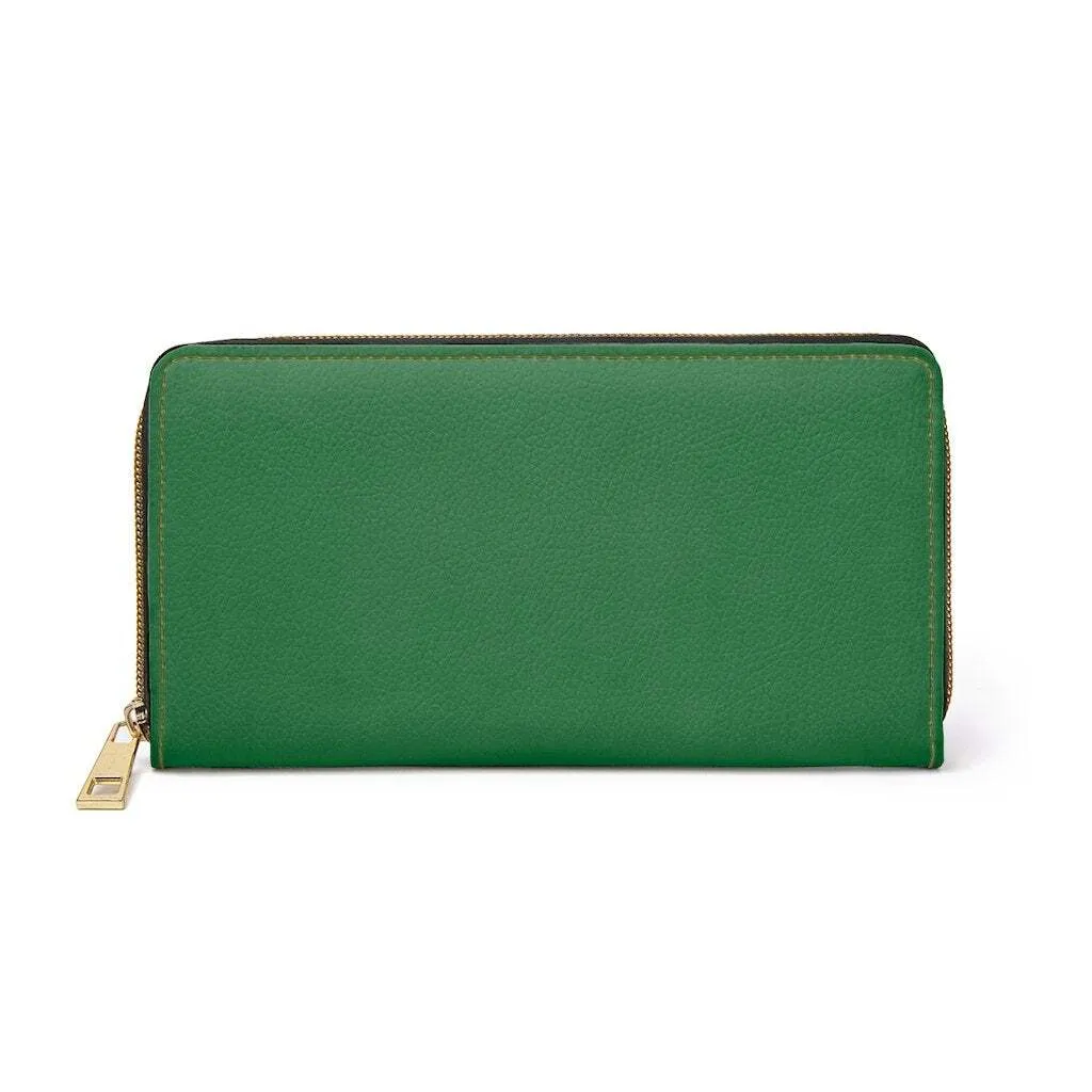 Uniquely You Womens Wallet - Zip Purse / Forest Green Purse