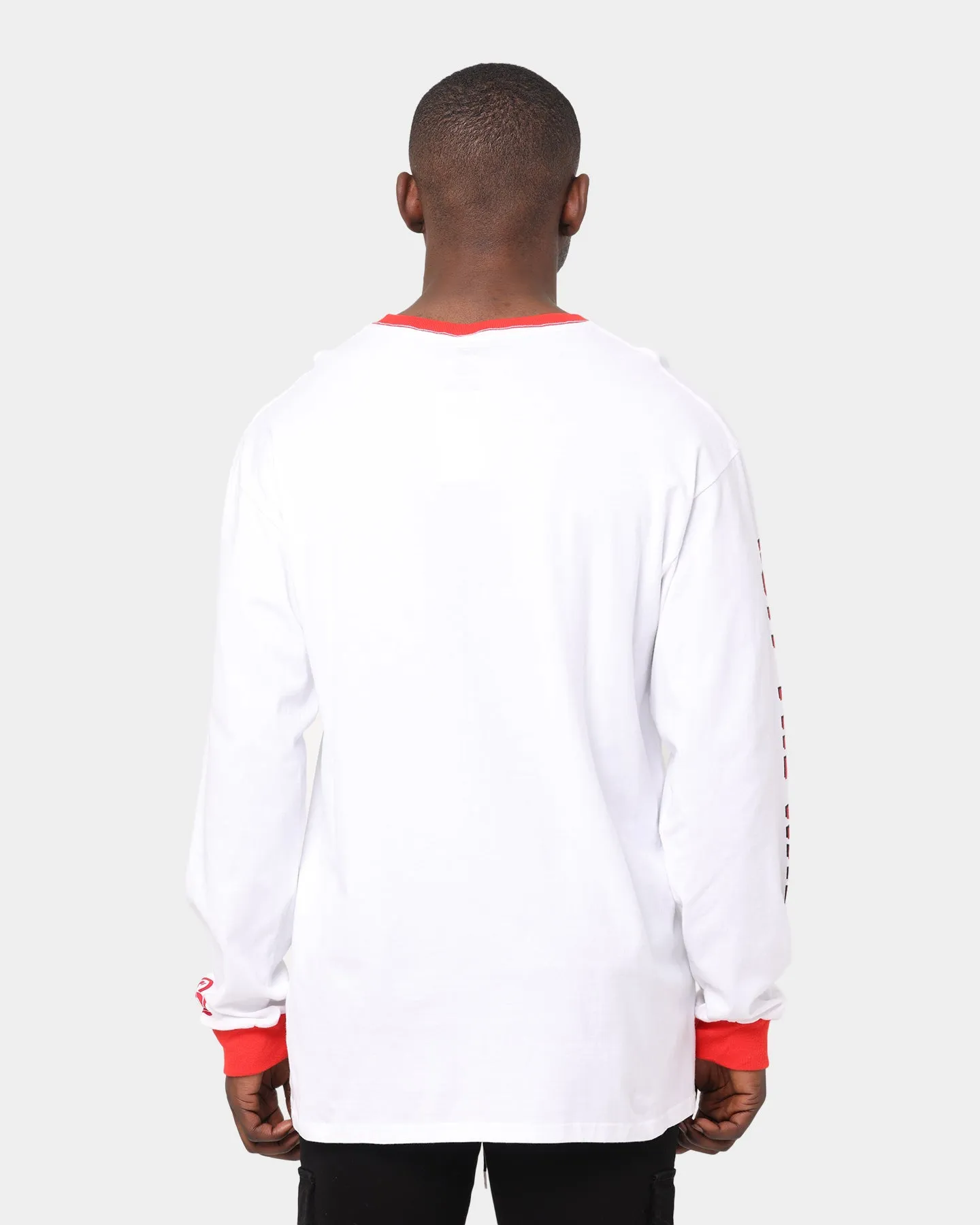 Vans X SE Bikes Long Sleeve T-Shirt White/Red