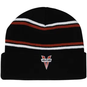 Venture Heritage Cuffed Beanie - Black/Red/White