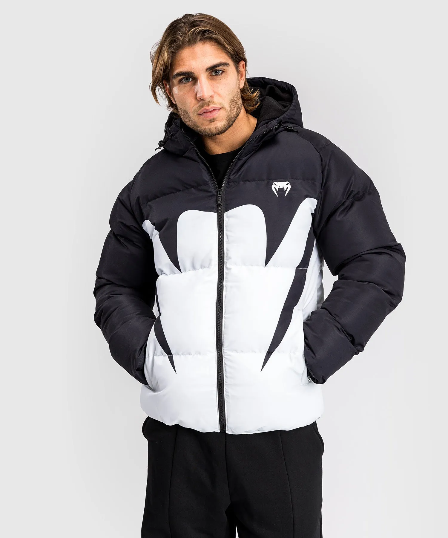 Venum Attack Down Jacket - Black/Ice