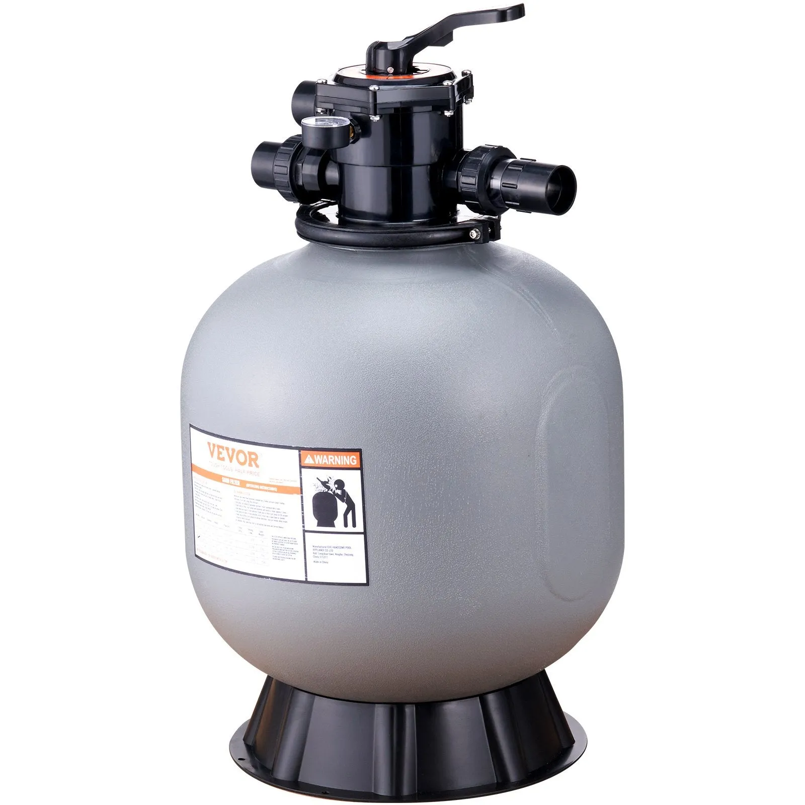 Vevor Sand Filter for Above & Inground Pool 22-inch 55 GPM Flow Rate New