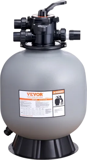 Vevor Sand Filter for Above & Inground Pool 22-inch 55 GPM Flow Rate New