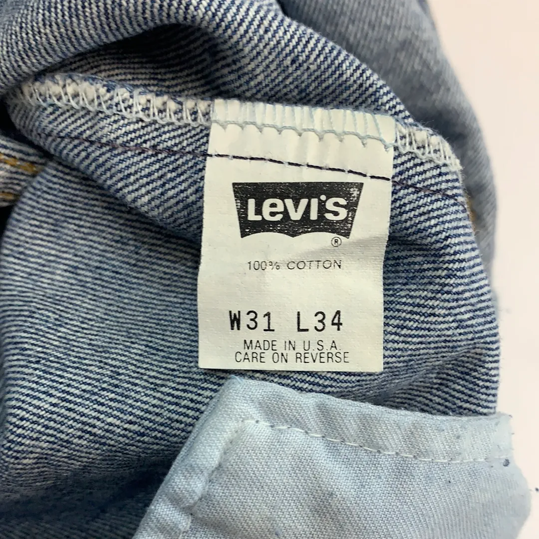 Vintage levis 505 denim pants - 31in