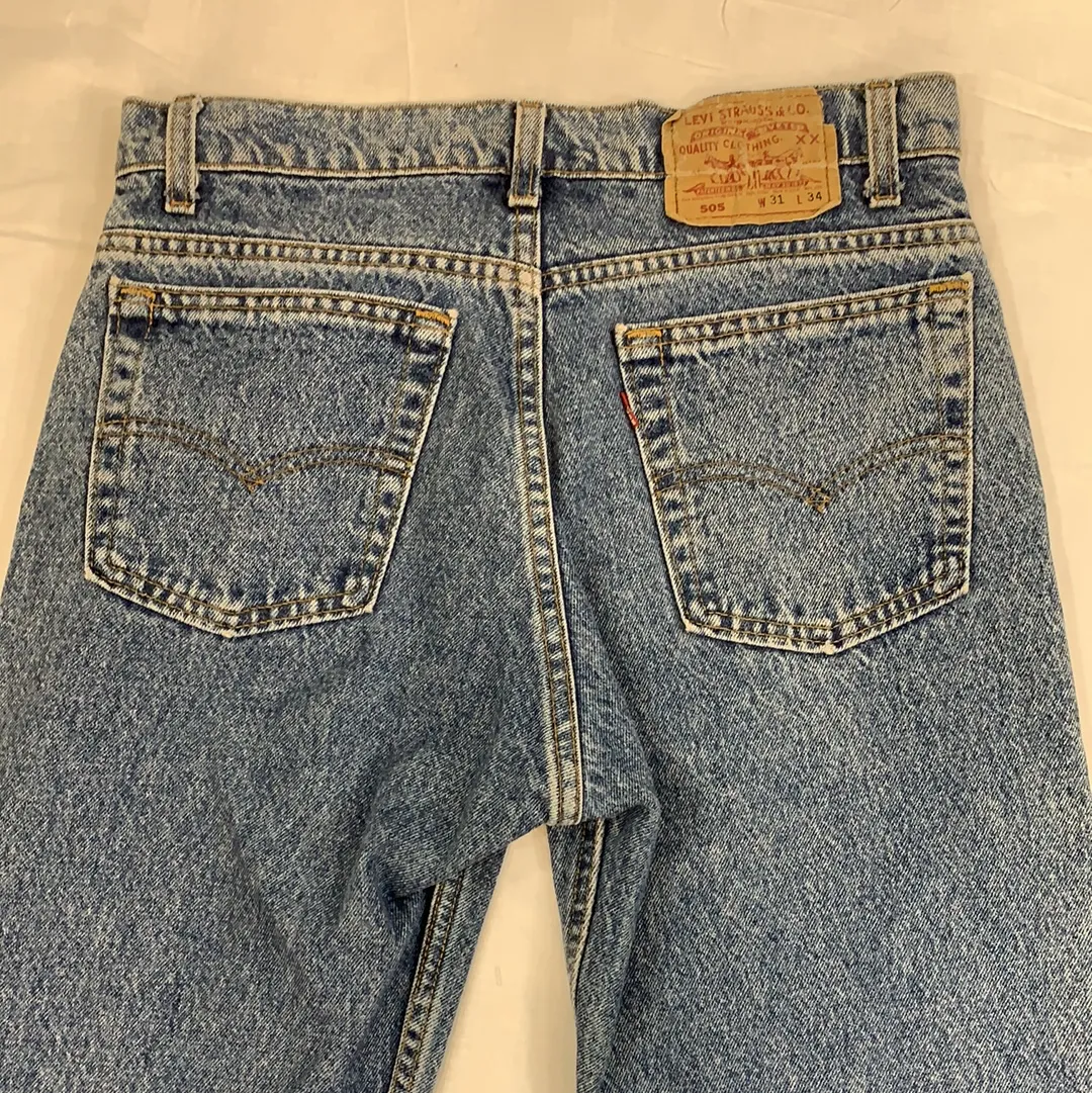 Vintage levis 505 denim pants - 31in