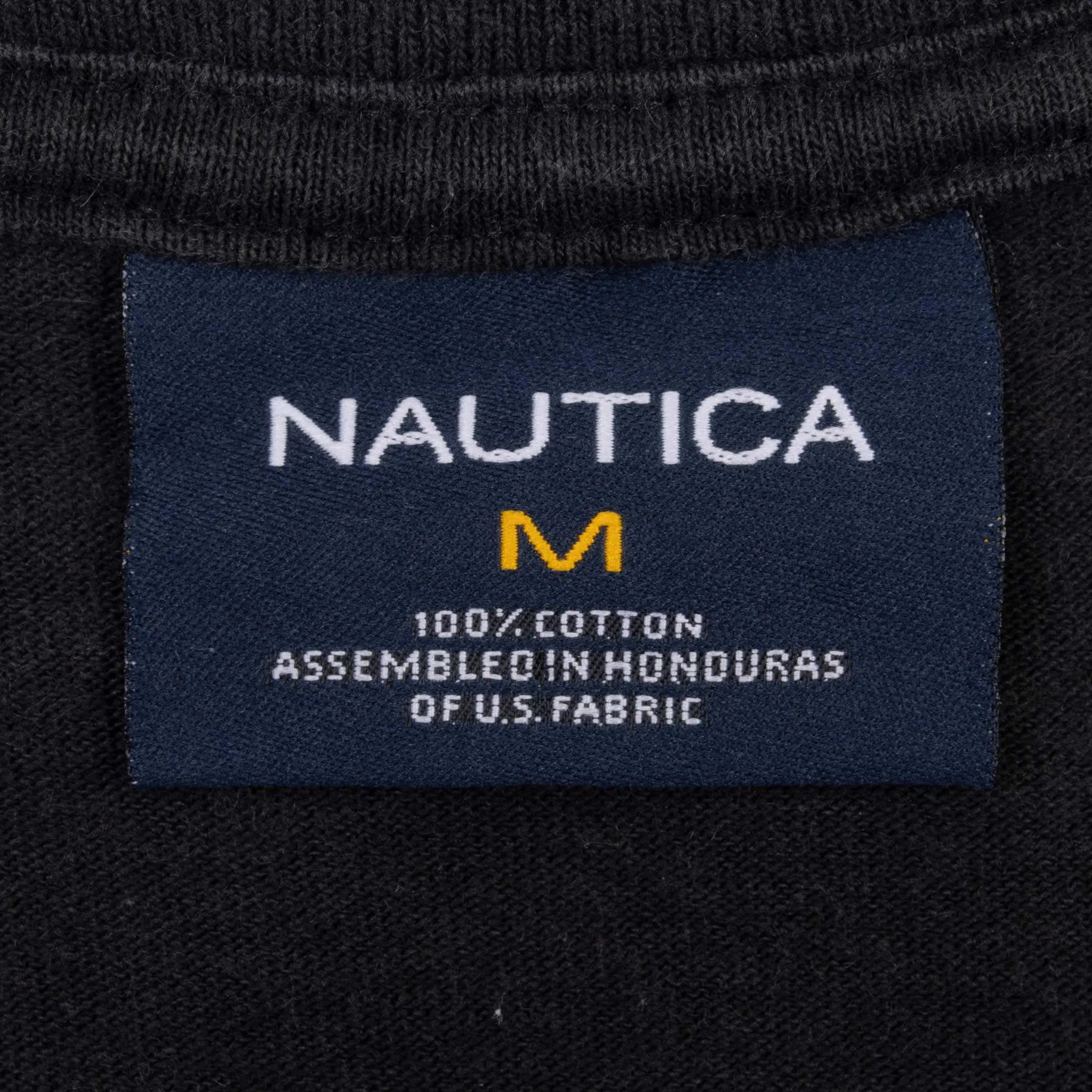 VINTAGE NAUTICA BLUE LONG SLEEVE TEE SHIRT 2000S MEDIUM