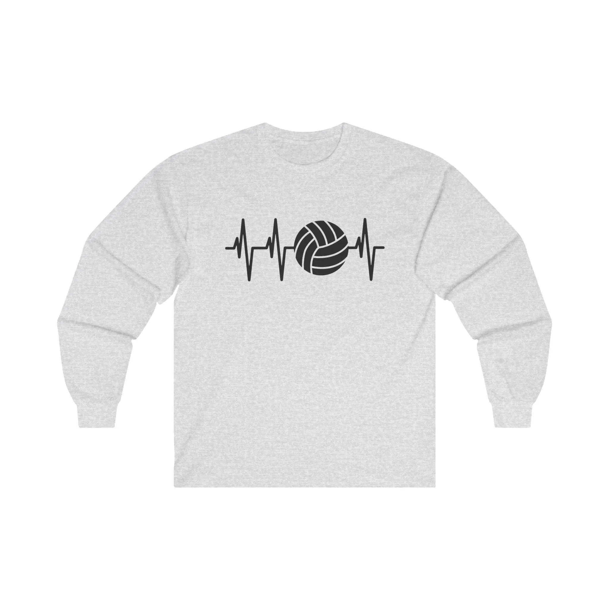 Volleyball Heartbeat Long Sleeve Shirt