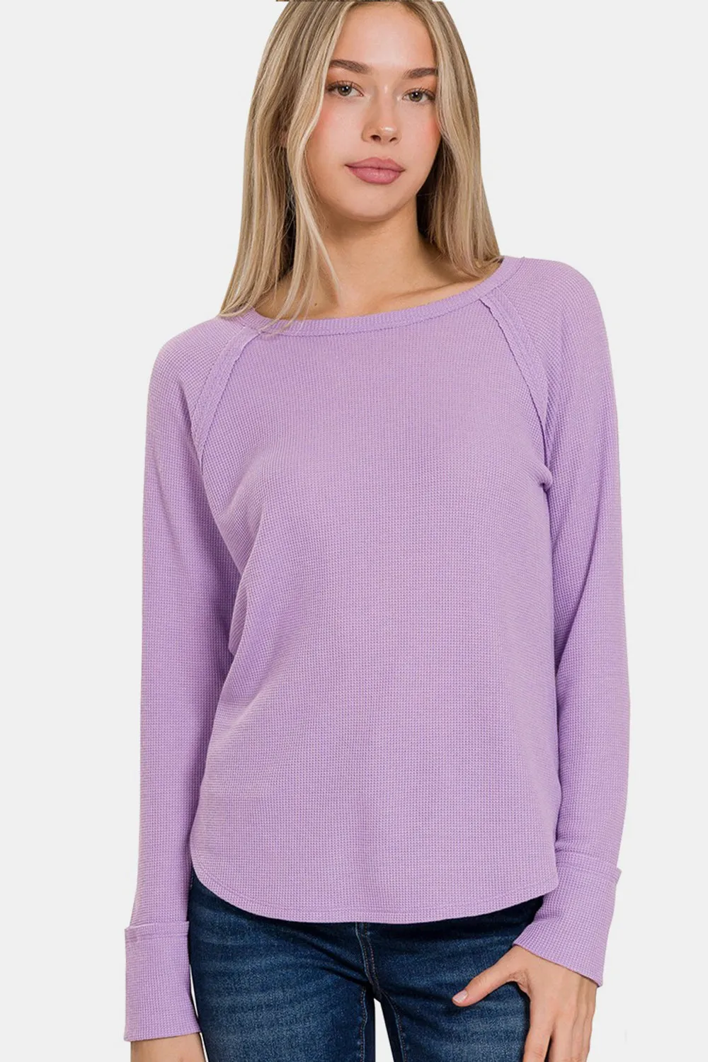 Waffle Long Sleeve T-Shirt