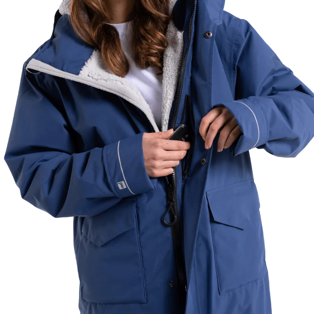 Women's EVO Pro Slimline Waterproof Parka Jacket - Admiral Blue