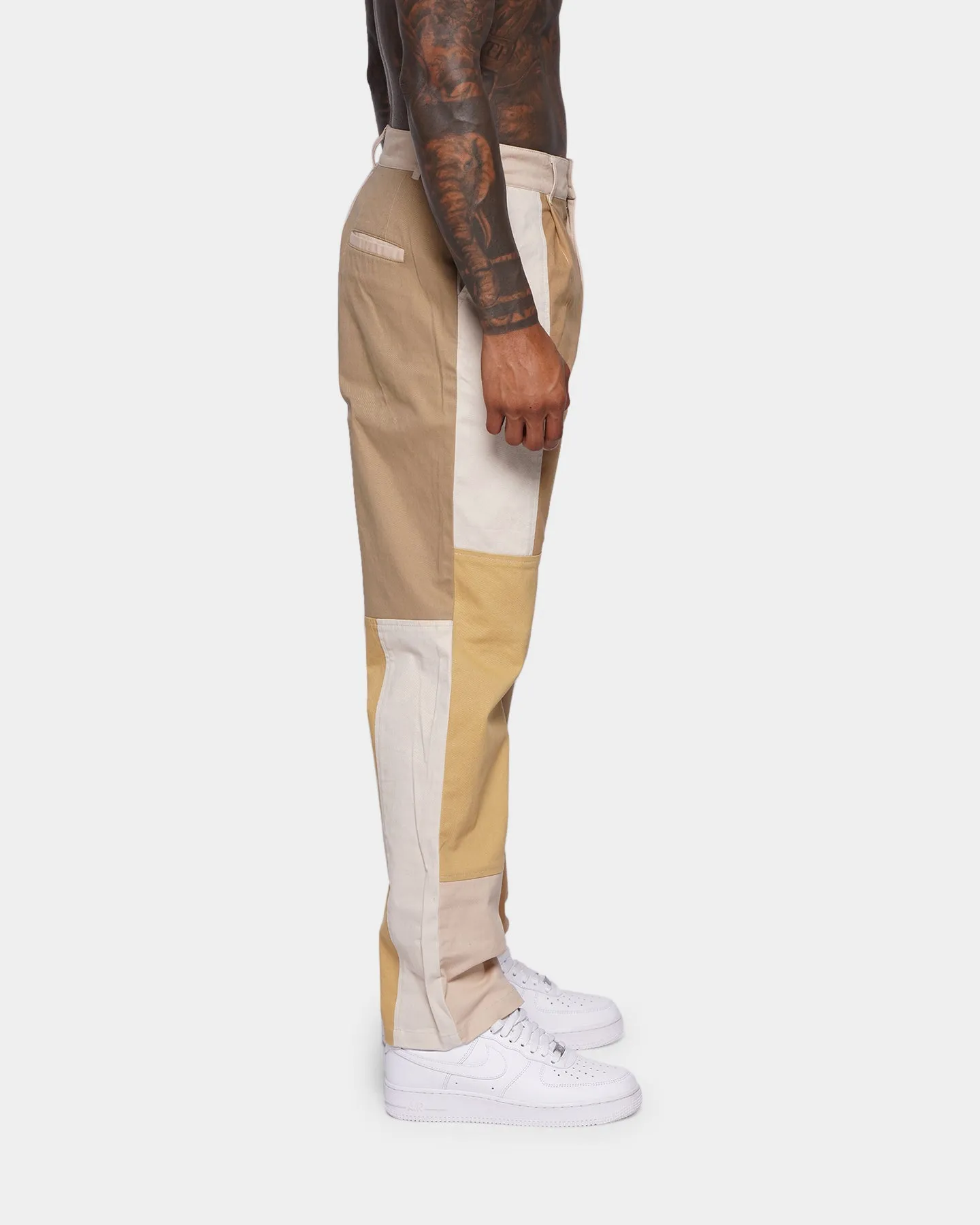 XXIII Dorian Wide Leg Chino Pants Tan