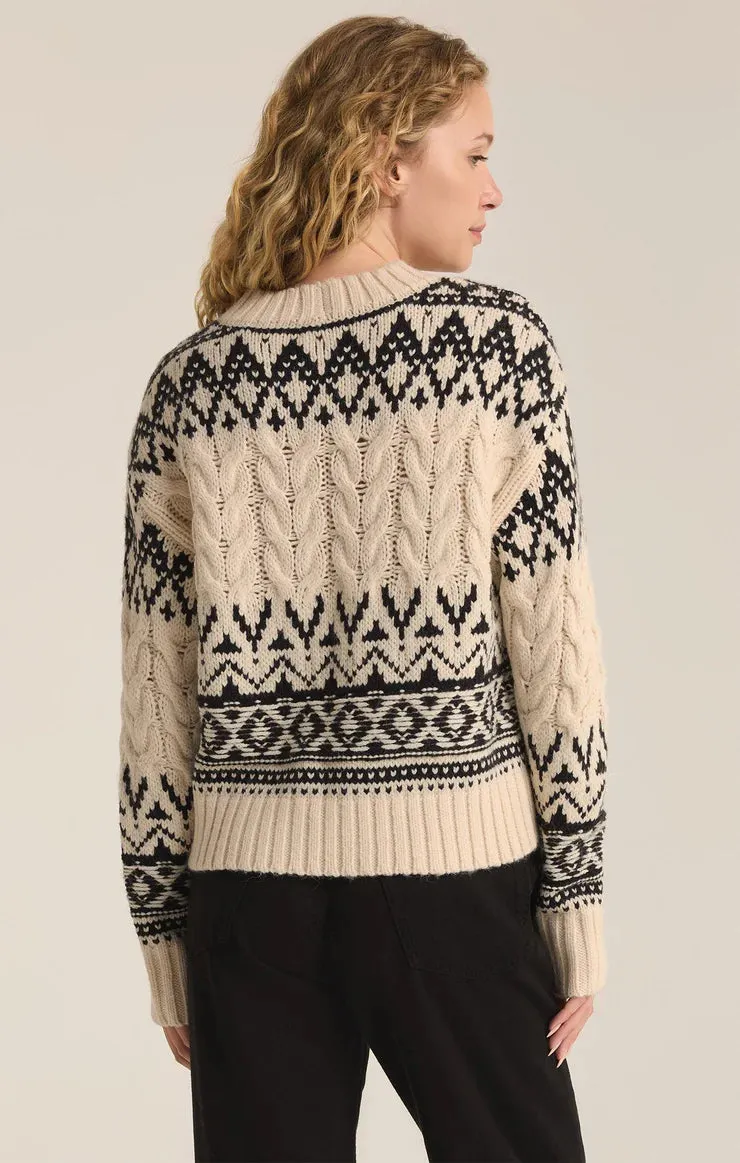 ZSU Garland Fairisle Sweater